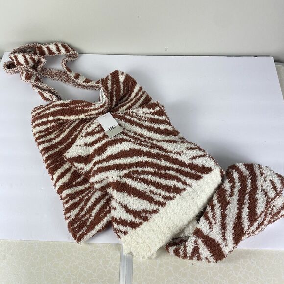 ⭐️ Women Scarf & Bag 2 Pc Set Winter Cozy Gift Animal Print NWT BP Nordstrom - Picture 4 of 6